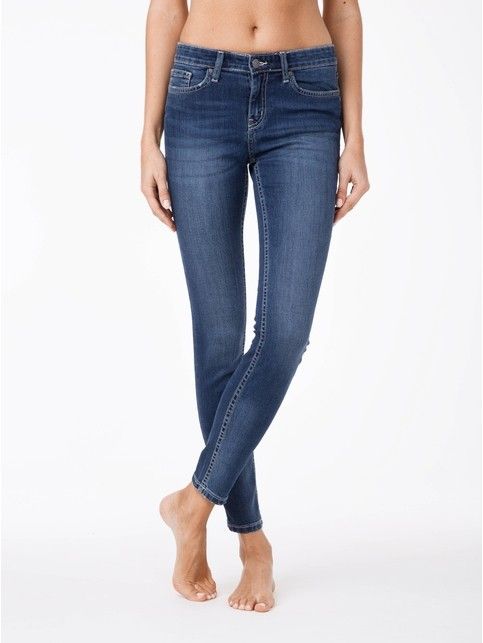 Классические джинсы Skinny cо средней посадкой 756/4909D