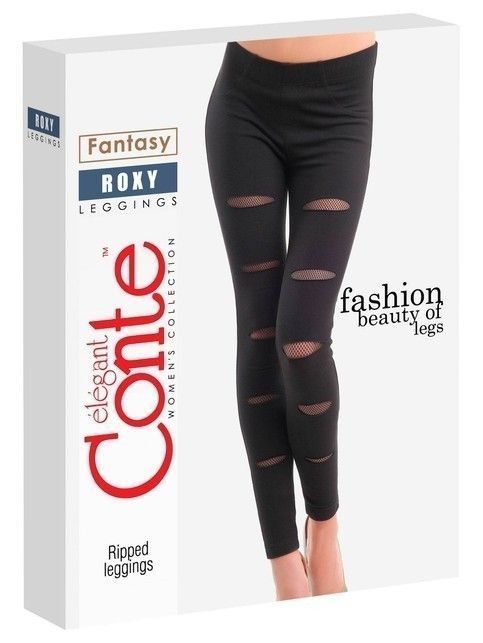 Леггинсы со вставками из сетки ROXY