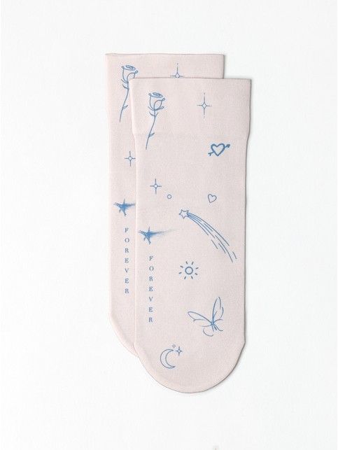 Плотные носки с рисунком «Forever» - купить в интернет-магазине Conte