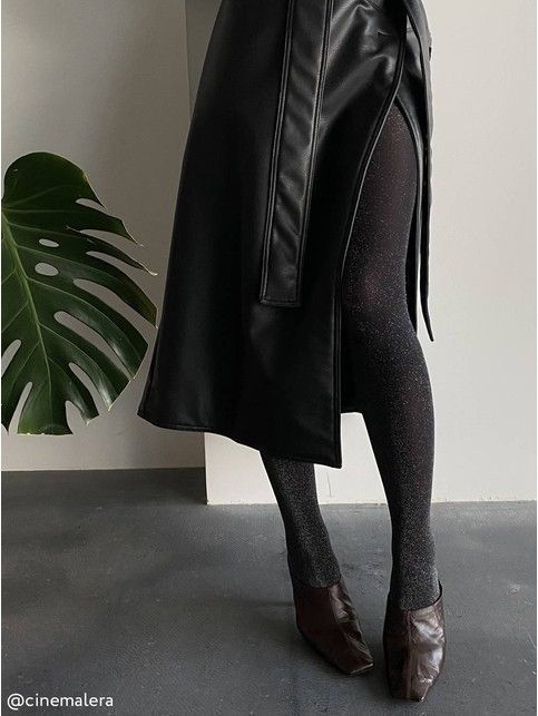 Колготки с серебристым люрексом Lurex