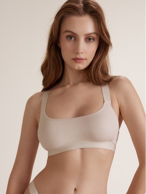 Бюстье в рубчик с перекрёстными бретелями ACTIVE SHAPE LBE 3184 - купить в интернет-магазине Conte