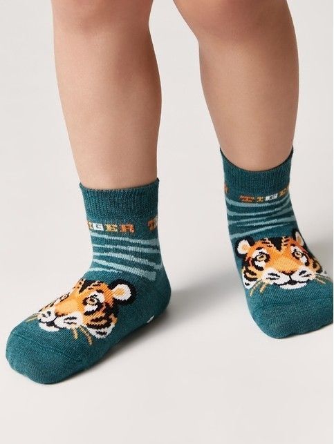 Антискользящие носки TIP-TOP с рисунками, модель 474