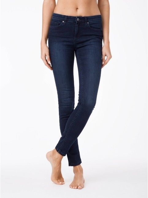 Моделирующие джинсы Skinny со средней посадкой 623-100D