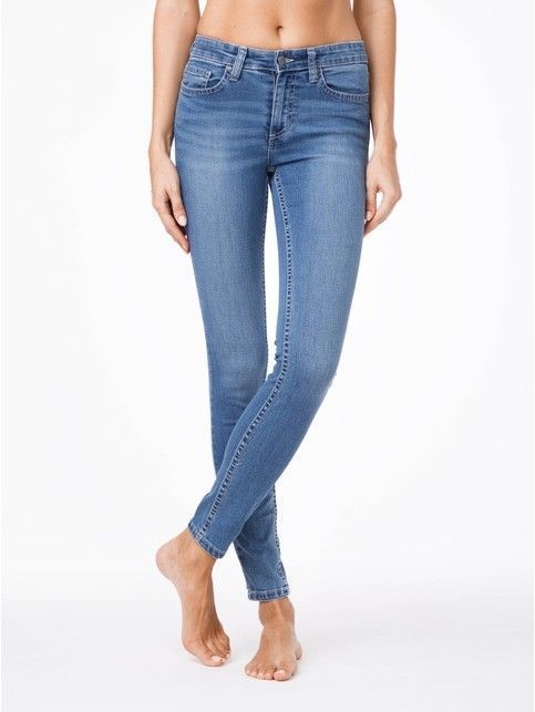 Моделирующие джинсы Skinny со средней посадкой 4640/4915L