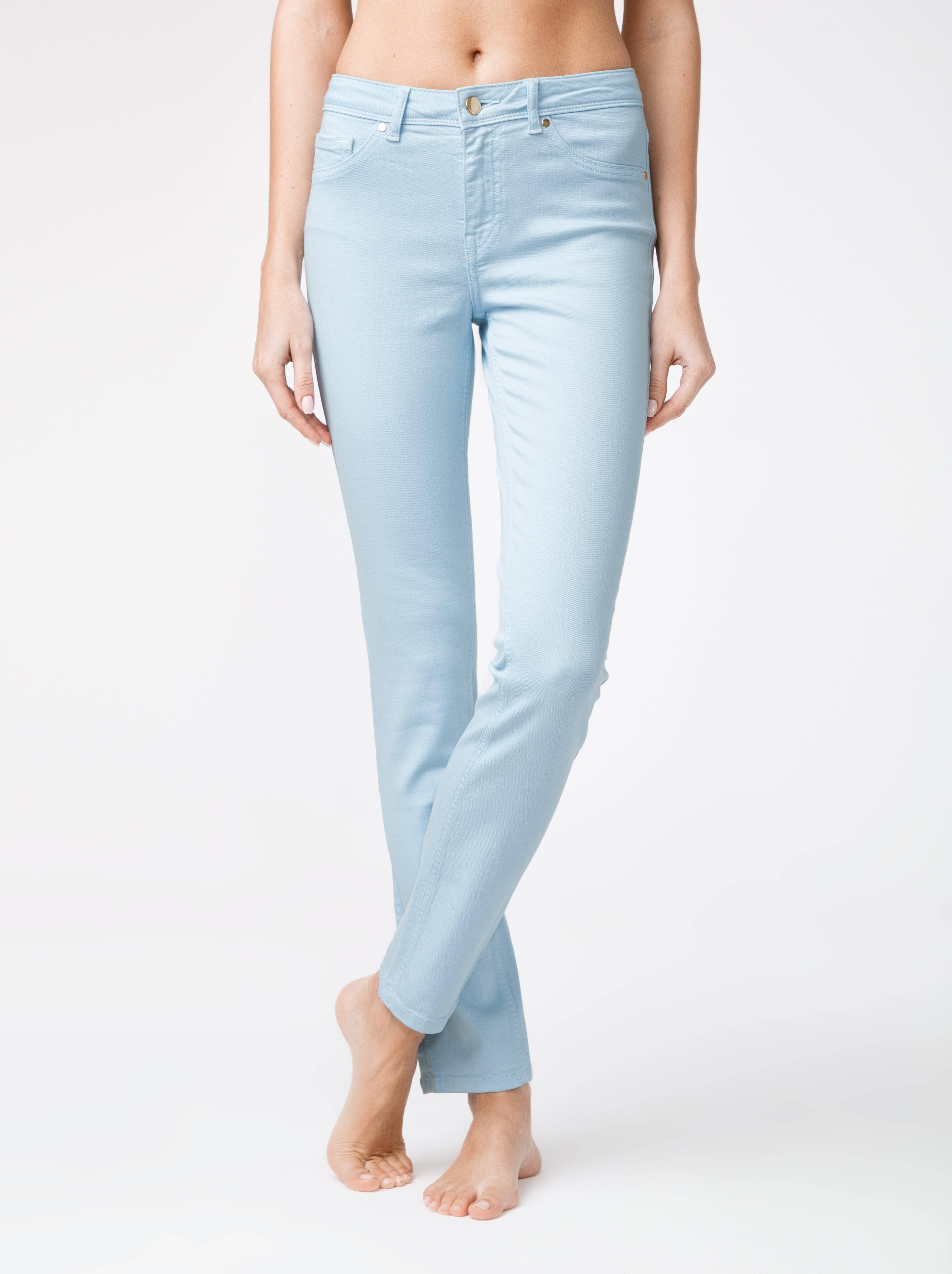 Моделирующие Soft Touch джинсы CON-38B Conte ⭐️, цвет crystal blue, размер 164-102 - фото 1